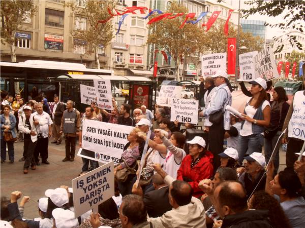 Direnen işçiler asla yenilmezler!