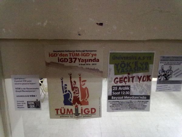 İlerici Öğrenciler İÜ'de37.yıl çalışmalarını sürdürüyor