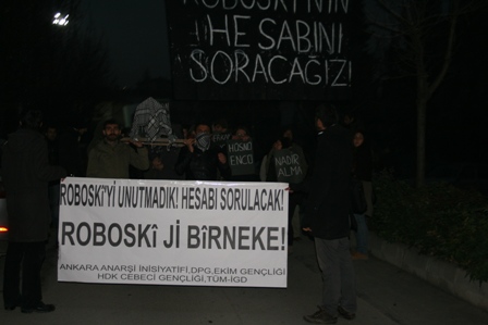 Roboski Katliamı Ankara' da protesto edildi