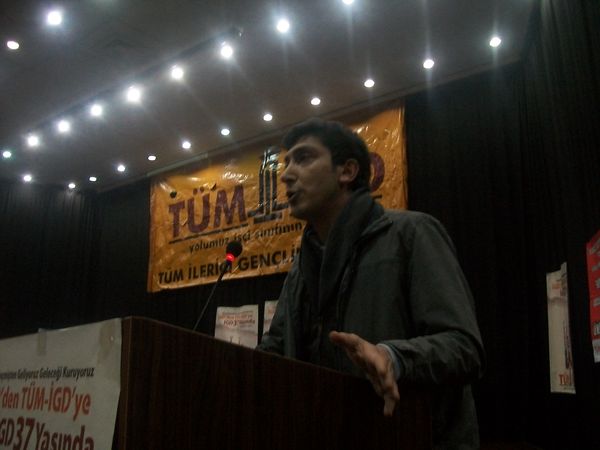 Mersinli İlerici Gençler'den 'İGD'den TÜM-İGD'ye 37. Yıl' etkinliği