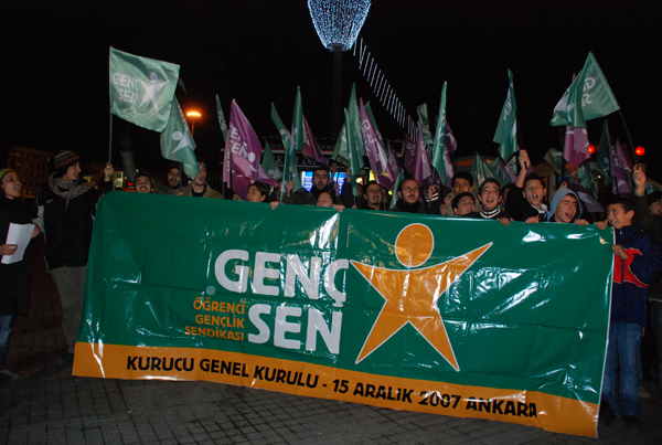 İstanbul Genç-Sen Ankara yolcusu