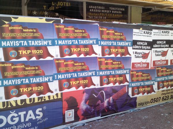 Mersin'de İlerici Gençler 1 Mayıs'ta gençliği Taksim'e çağırıyor