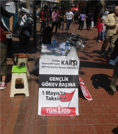 İlerici Gençler Maltepe'den 1 Mayıs çağrısını yükseltti