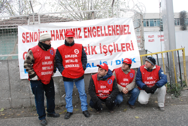 Güven Elektrik işçisi direniyor! / 03.01.2008