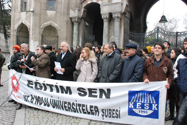 "YÖK Başkanı İstifa!" eylemi / 09.01.2008