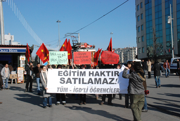 Taksimden haykırdık! 13.01.2008
