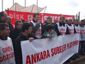 Tega İşçileri ile dayanışma ziyareti / 16.02.2008