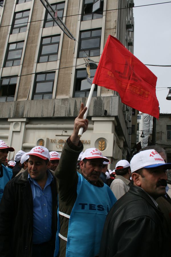 Taksim'de SSGSS karşıtı basın açıklaması / 13.03.2008