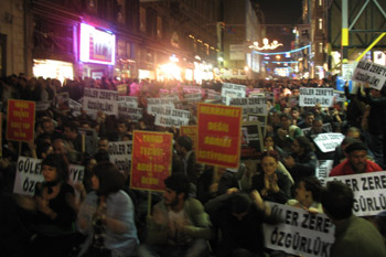 Güler Zere için yürüyüşler sürüyor