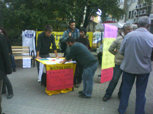 Kütahya'da ulaşım eylemi