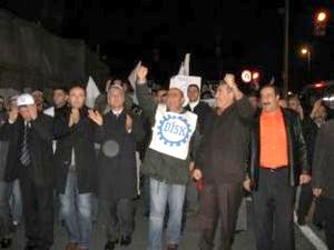 Kartal'dan Tekel İşçilerine Destek Eylemi