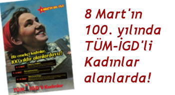 8 Mart'ın 100. Yılı Kutlu Olsun!