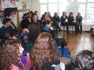 TÜM-İGD'li Kadınlar Ankara'da yapılan 8 Mart etkinliğinde biraraya geldi