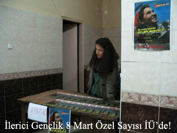 İlerici Gençlik 8 Mart 2010 özel sayısı İÜ'de!