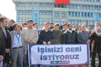 İSKİ emekçileri 4 gündür eylemde!