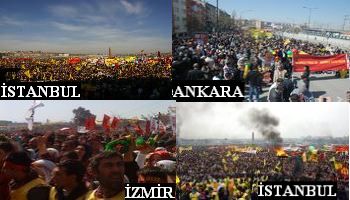 Newroz coşkusu sokak sokak yanıyor (Yenilendi!)
