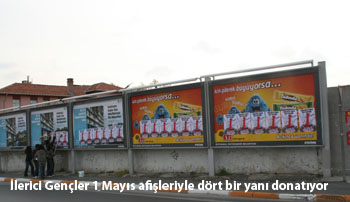 İlerici gençler çalışmalarını hızlandırdı: "TEKEL'den 1 Mayıs'a İleri"