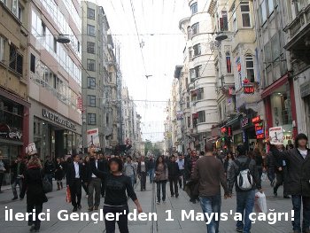 İlerici Gençlik Dergisi Nisan 2010 sayısı İstanbul sokaklarına  1 Mayıs coşkusunu yaydı!