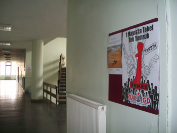 TÜM-İGD'li sosyal hizmet öğrencileri 1 Mayıs çalışmalarına devam ediyor