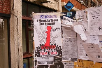 İlerici Gençler üniversitelerde 1 Mayıs çağrısını yükseltiyor