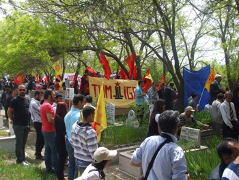 Denizler katledilişlerinin 38. yılında mezarları başında anıldılar