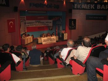 İşten Atmak Yasaklansın Platformu işçi forumu gerçekleştirdi