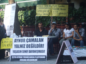 Aynur Çamalan'la dayanışmaya!