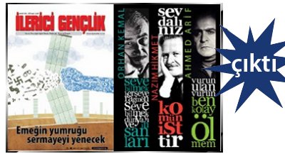 İlerici Gençlik Temmuz - Ağustos 2010 sayısı çıktı!