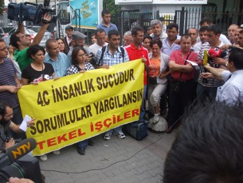 Tekel işçileri yeniden Ankara'da!