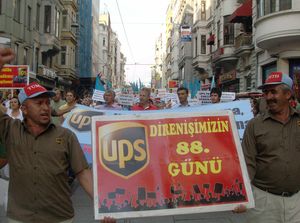 UPS direnişi 88. gününde 