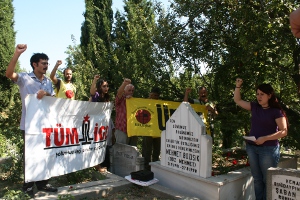 Mehmet Bozışık mezarı başında anıldı