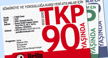 Ürün Sosyalist Dergi'den TKP'nin 90. yılı için basın açıklaması