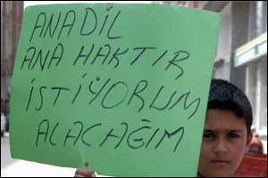 Anadilde eğitim hakkı için basın açıklaması yapıldı