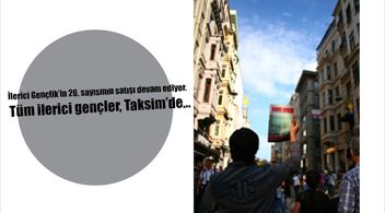 İlerici Gençliğin Eylül-Ekim sayısı Taksim'de okurlarıyla buluştu 