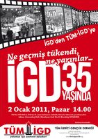 Beyoğlu ve Şişli sokaklarında 35. yıl afişleri