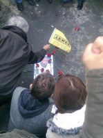 Direnişin 1. yılında TEKEL işçileri Ankara'daydı