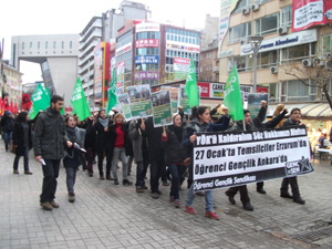 Genç-Sen'lilere polis müdahalesi