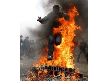 Hacettepe Üniversitesi'nde Newroz çalışması yapıldı