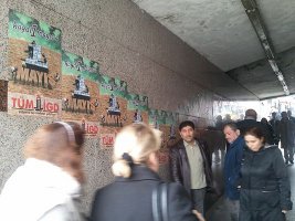 İstanbul Anadolu yakasında "Haydi 1 Mayıs'a" çağrısı