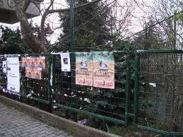 Boğaziçi Üniversitesi'nde 1 Mayıs afişlemesi yapıldı