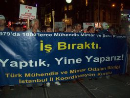 TMMOB üyeleri 19 Eylül'ü kutladı