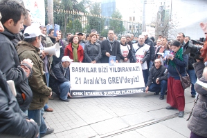 21 Aralık grevine çağrı