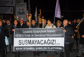 AKP'nin tutuklama terörüne karşı basın açıklaması düzenlendi