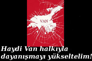 Van dayanışmayla ayağa kalkıyor!