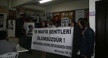 Cebeci'de 18 Mayıs şehitleri anıldı