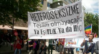 Ankara'da homofobi ve transfobi karşıtı buluşma