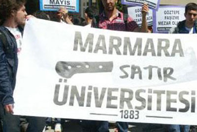 Marmara Üniversitesi Nişantaşı Kampüs'ünde faşist saldırı!