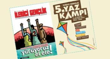 İlerici Gençlik'in Haziran-Temmuz 2012 sayısı İstanbul sokaklarında
