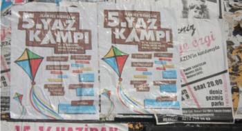 5. İlerici Gençlik Yaz Kampı çağrısı Ümraniye sokaklarında