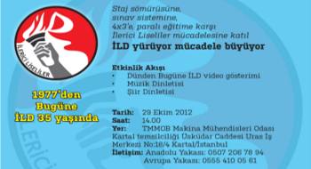 İLD'nin 35. yılı kutlanıyor